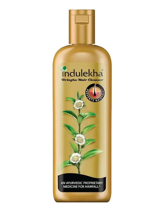 Indulekha Bringha Hair Cleanser - Prevents Hair Fall, Does not Contain Parabens, 200 ml