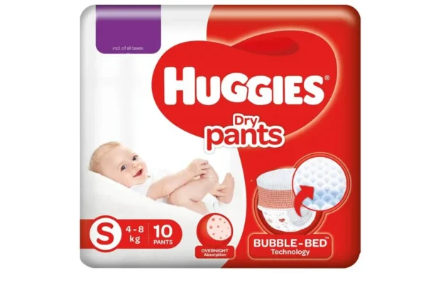 Huggies Dry Pants Diapers - Small, 10 pcs