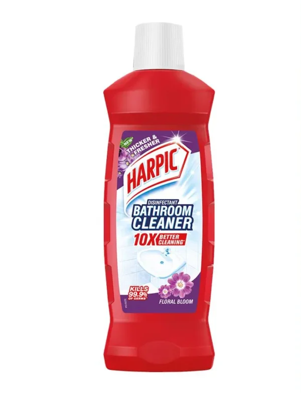 Harpic Disinfectant Bathroom Cleaner Liquid, Floral, 200 ml