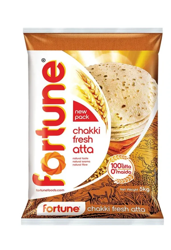 Fortune Chakki Fresh Atta - 5 kg