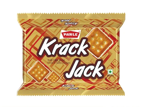 Parle Krackjack Biscuits, 200 g Pouch
