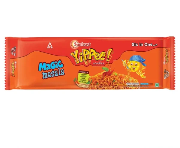Sunfeast YiPPee! Magic Masala Instant Noodles,360 g Pouch