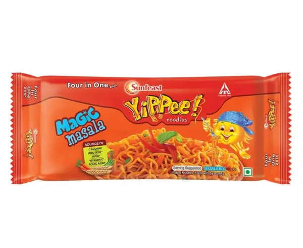 Sunfeast YiPPee! Magic Masala Instant Noodles, 240 g Pouch